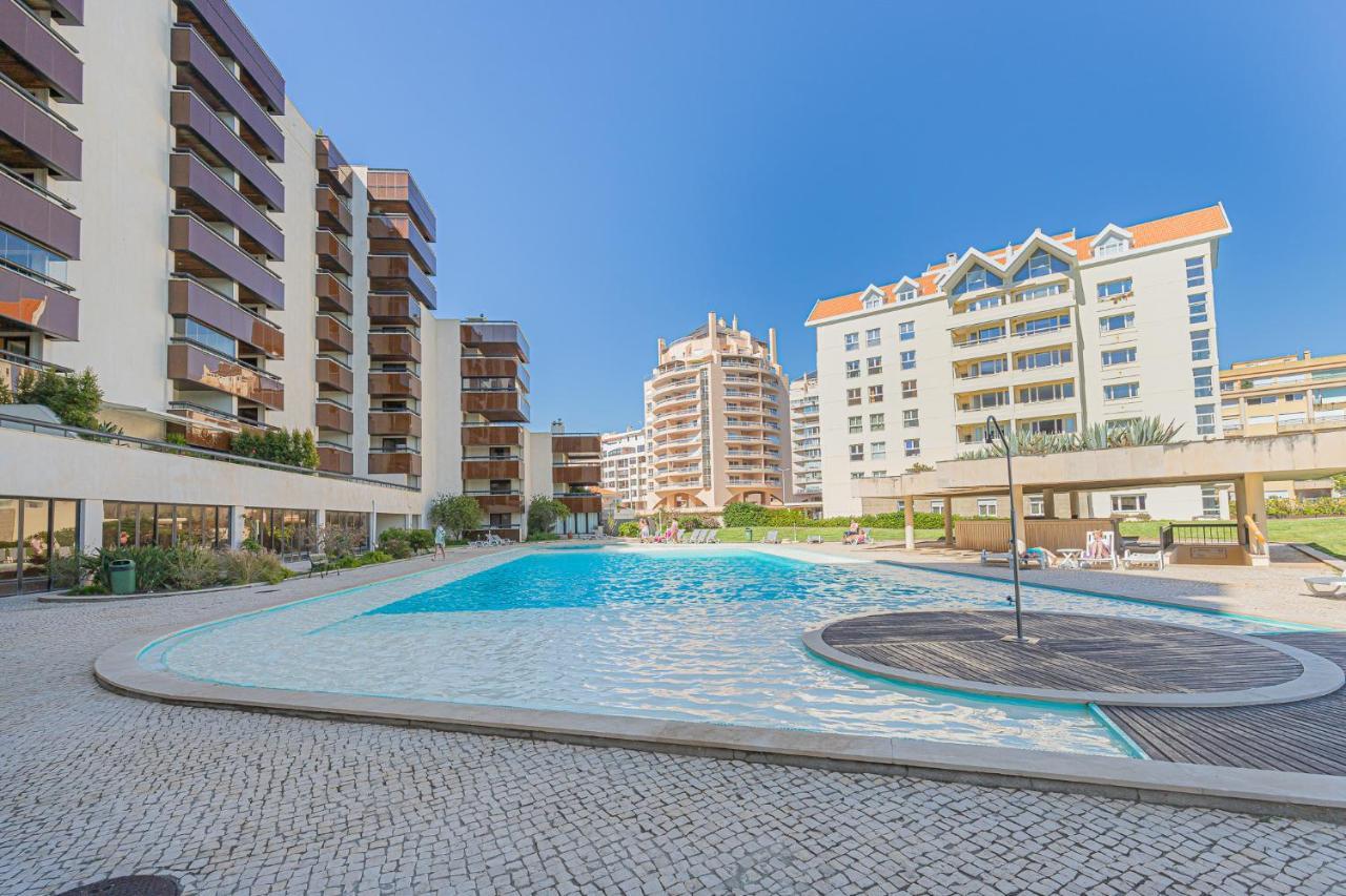 카스카이스 Lujoso Ap Con Piscina Frente Al Mar 아파트 외부 사진