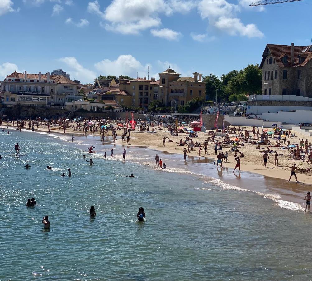 카스카이스 Lujoso Ap Con Piscina Frente Al Mar 아파트 외부 사진