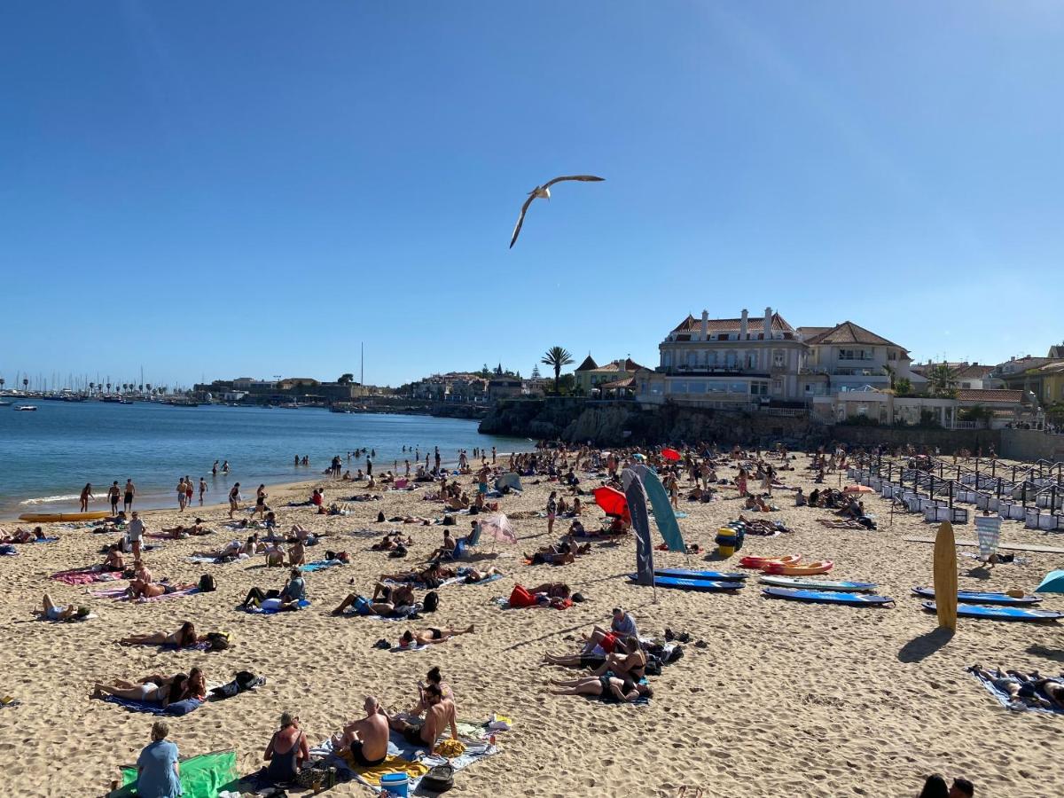 카스카이스 Lujoso Ap Con Piscina Frente Al Mar 아파트 외부 사진